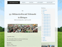Tablet Screenshot of oldtimer-ellringen.de